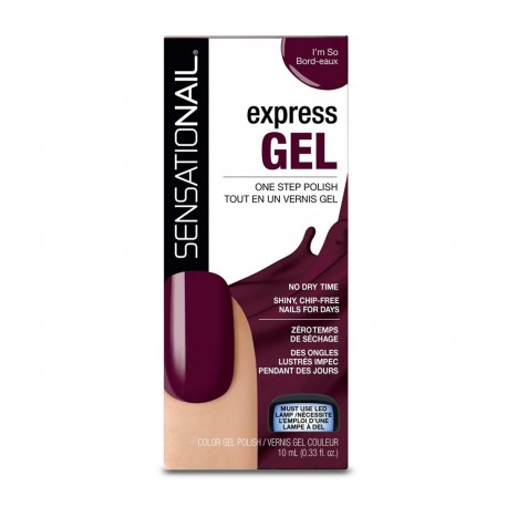 0791817224830 - EXPRESS GEL SENSATIONAIL EXPRESS GEL LACA DE UÑAS 248 I'M SO BORD-EAUX - ESMALTES