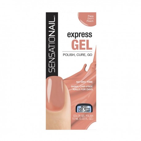 0791817223910 - EXPRESS GEL SENSATIONAIL EXPRESS GEL LACA DE UÑAS 239 PAPA DON'T PEACH - ESMALTES