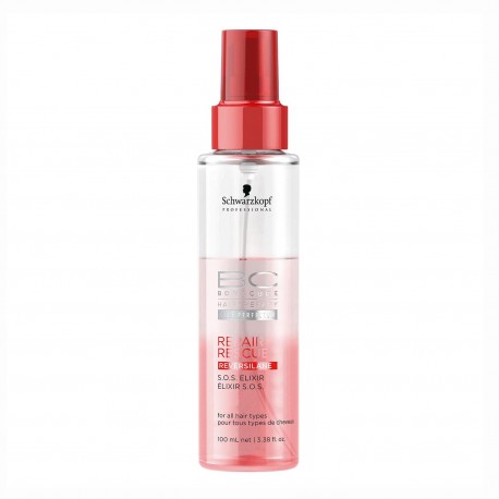 4045787327885 - SCHZARZKPOF BONACURE REPAIR RESCUE SOS ELIXIR TODO TIPO DE CABELLO 100ML - SERUM