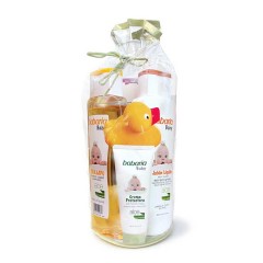 8410412706889 - BABARIA BABY ALOE CHAMPU 600ML + JABON LIQUIDO SUAVE 600ML + EAU DE COLOGNE 600ML + CREMA DE PAÑAL 100ML + PATIT