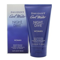 3607347855743 - DAVIDOFF COOL WATER NIGHT DIVE WOMAN MOISTURIZING BODY LOTION 150ML - HIDRATACION