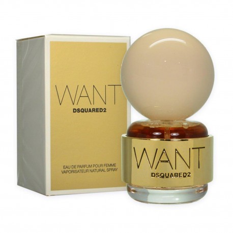 8011530000042 - DSQUARED WANT DSQUARED2 EAU DE PARFUM POUR FEMME 50ML VAPORIZADOR + VIAL - PERFUMES