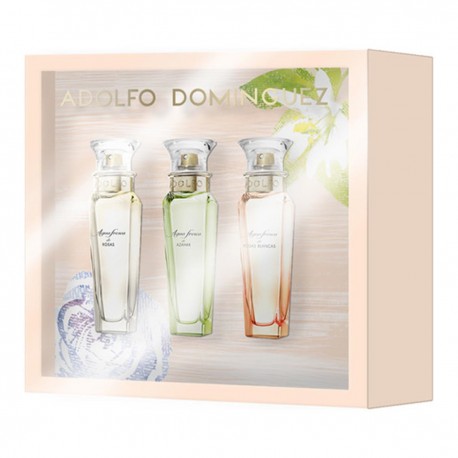 8410190614246 - ADOLFO DOMINGUEZ AGUA FRESCA DE ROSAS EAU DE TOILETTE 30ML + AGUA FRESCA AZAHAR EAU DE TOILETTE 30ML + AGUA FRES