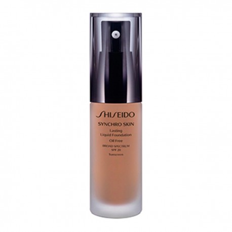 7292381312860 - SHISEIDO SYNCHRO SKIN LASTING LIQUID FOUNDATION R5 B80 30ML - BASE MAQUILLAJE