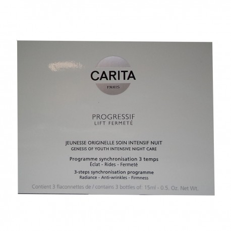 3539633358006 - CARITA PROGRESSIF LIFT FERMETE JEUNESSE ORIGINELLE SOIN INTENSIF NUIT 3X15ML - ANTI-EDAD