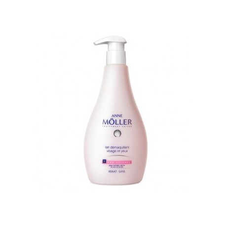 8423986038768 - ANNE MOLLER LECHE DESMAQUILLANTE FLUIDO PIEL NORMAL 400ML + DESMAQUILLANTE YEUX 100ML - DESMAQUILLANTE ROSTRO