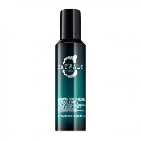 6159084260380 - TIGI CATWALK STRONG HOLD MOUSSE 200ML - FIJADORES