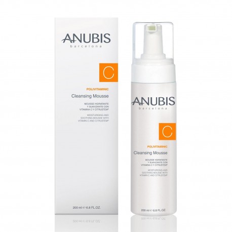 8436019950708 - ANUBIS POLIVITAMINIC ESPUMA LIMPIADORA 200ML - LECHE LIMPIADORA