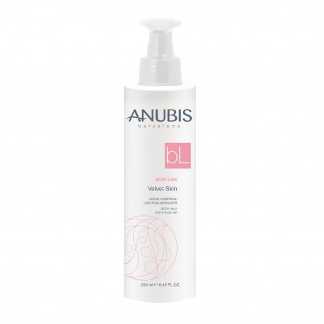8436019952740 - ANUBIS BODY LINE LECHE CORPORAL VELVET SKIN ROSA MOSQUETA 250ML - HIDRATACION