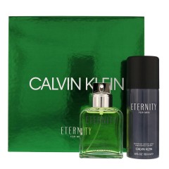 3614225552328 - CALVIN KLEIN ETERNITY FOR MEN EAUD E TOILETTE 100ML + DESODORANTE 150ML VAPORIZADOR - PERFUMES