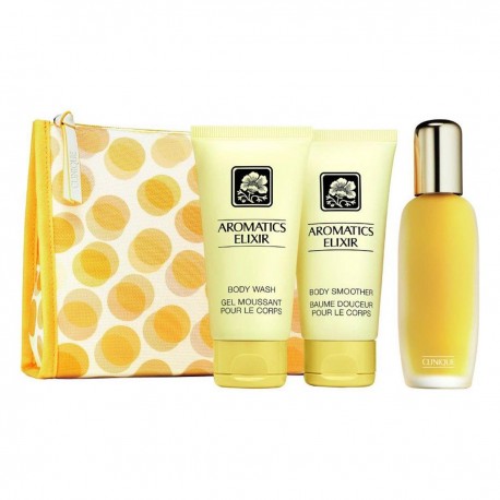 0207149509270 - CLINIQUE AROMATIC ELIXIR EAU DE PARFUM 45ML VAPORIZADOR + BALSAMO 75ML + GEL DE BAÑO - PERFUMES
