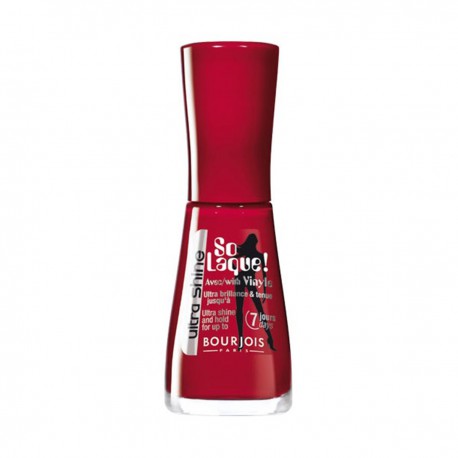 3052503782409 - BOURJOIS SO LAQUE ULTRA SHINE 24 ROUGE ESCARPIN - ESMALTES