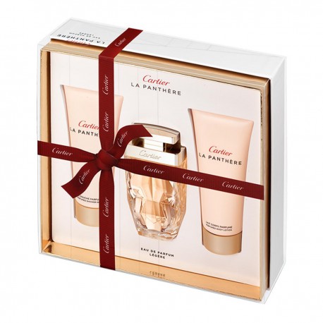 3432240500915 - CARTIER LA PANTHERE LEGERE EAU DE PARFUM 75ML + BODY 100ML + SHOWER GEL 100ML - PERFUMES