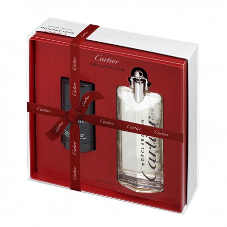 3432240500892 - CARTIER DECLARATION DE CARTIER EAU DE TOILETTE 100ML + DEO STICK 75ML - PERFUMES