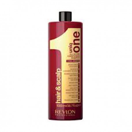 8432225071077 - REVLON UNIQ ONE HAIR SCALP ALL IN ONE SHAMPOO-CONDITIONER 1000ML - CHAMPÚ