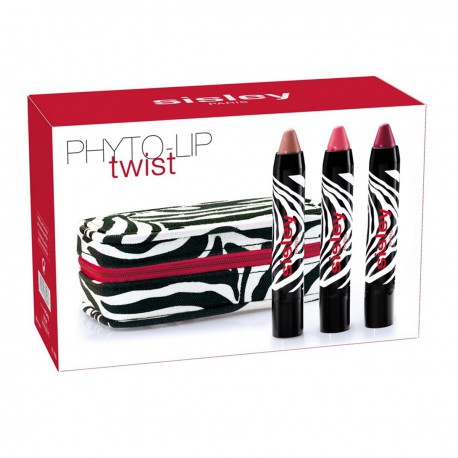 3473311870063 - SISLEY PHYTO-LIP TWIST 01 + 02 BABY + 05 BERRY + NECESER - BARRA DE LABIOS