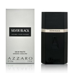 3351500975020 - AZZARO SILVER BLACK POUR HOMME EAU DE TOILETTE 50ML - PERFUMES
