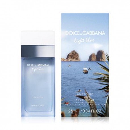 7308701740980 - DOLCE GABBANA LIGHT BLUE LOVE IN CAPRI EAU DE TOILETTE 25ML - PERFUMES