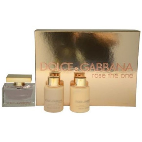 7370524118040 - DOLCE GABBANA THE ONE ROSE D G EAU DE PERFUME 75ML VAPORIZADOR + BODY MILK 100ML + G - PERFUMES