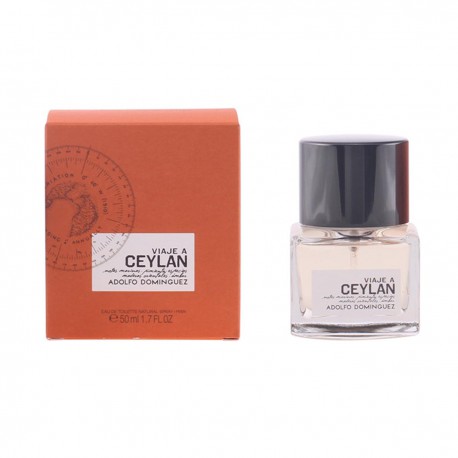 8410190591318 - ADOLFO DOMINGUEZ VIAJE A CEYLAN EAU DE TOILETTE 50ML VAPORIZADOR - PERFUMES