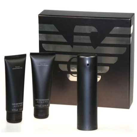 3605521329646 - GIORGIO ARMANI EMPORIO LUI EAU DE TOILETTE 100ML VAPORIZADOR + 2 GEL 75ML - PERFUMES