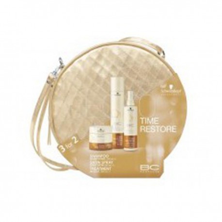 4045787229110 - SCHWARZKOPF BONACURE CHAMPU Q-10 250ML + MASCARILLA 200ML + SPRAY SATIN 200ML - CHAMPÚ