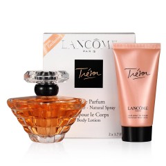 3147758035742 - LANCOME TRESOR EAU DE PERFUME 50ML VAPORIZADOR + BODY MILK 50ML - PERFUMES