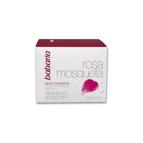 8410412704885 - BABARIA FACIAL ROSA MOSQUETA HIDRATANTE SPF15 50ML + HIDRATANTE CORPORAL 250ML - HIDRATACION