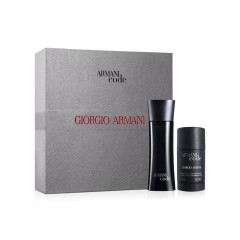 3605522080317 - GIORGIO ARMANI BLACK CODE EAU DE TOILETTE POUR HOMME 75ML + DESODORANTE 75GR. - PERFUMES