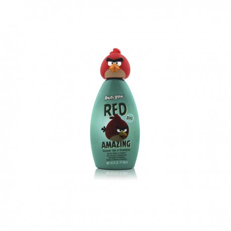 6633500596250 - ANGRY BIRDS RED GEL CHAMPU 300ML FIGURA CON TAPON - FRAGANCIAS