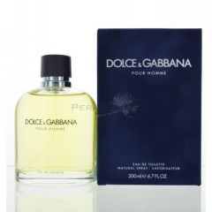 7370528720560 - DOLCE GABBANA POUR HOMME EAU DE TOILETTE 200ML VAPORIZADOR - PERFUMES