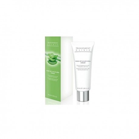 8436019949030 - TRANSPARENT CLINIC ROSE HIP ALOE VERA CREAM 50ML - HIDRATACION