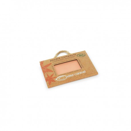 3700306916049 - COULEUR CARAMEL POUDRE COMPACT Nº04 BEIGE ORANGE - POLVOS COMPACTOS