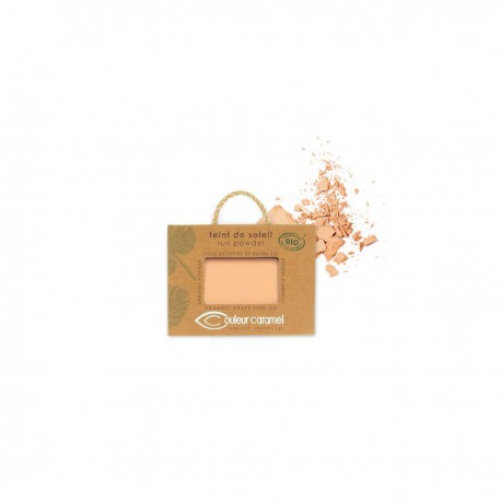 3700306917206 - COULEUR CARAMEL TEINT DE SOLEIL Nº20 BEIGE NACRE - POLVOS COMPACTOS