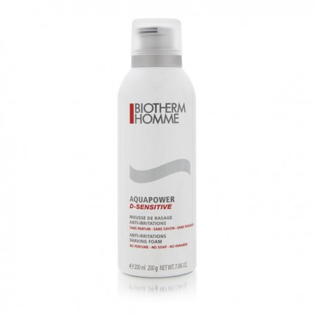 3605540726631 - BIOTHERM MEN AQUAPOWER D-SENSITIVE ESPUMA AFEITADO 200ML - ESPUMA DE AFEITAR