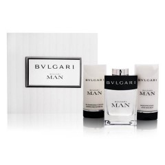 7833208030480 - BVLGARI MAN EAU DE TOILETTE 60ML VAPORIZADOR + GEL 75ML + AFTER SHAVE 75ML - PERFUMES