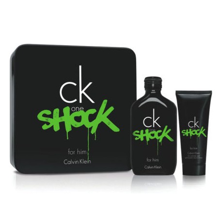 3607342438255 - CALVIN KLEIN CK SHOCK MEN EAU DE TOILETTE 100ML VAPORIZADOR + GEL 100ML - PERFUMES