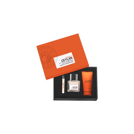 8410190591363 - ADOLFO DOMINGUEZ VIAJE A CEYLAN EAU DE TOILETTE 100ML VAPORIZADOR + AFTER SHAVE 100ML - PERFUMES