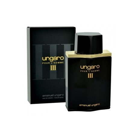 8034097956928 - UNGARO POUR L HOMME III EAU DE TOILETTE 100ML VAPORIZADOR - PERFUMES