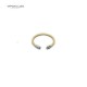 8436543836448 - VIPDELUXE SWAROVSKI PULSERA SATURDAY ORO AMARILLO - JOYERÍA Y BISUTERÍA