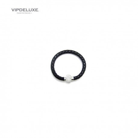 8436543832921 - VIPDELUXE SWAROVSKI PULSERA COLORS NEGRA - JOYERÍA Y BISUTERÍA