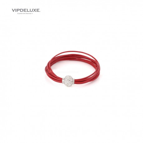8436543837230 - VIPDELUXE SWAROVSKI PULSERA BALI ROJA - JOYERÍA Y BISUTERÍA