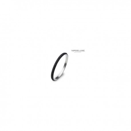 8436543830569 - VIPDELUXE SWAROVSKI PULSERA 3 LINEAS NEGRA - JOYERÍA Y BISUTERÍA