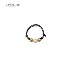 8436543830705 - VIPDELUXE SWAROVSKI PULSERA CUERO DORARO - JOYERÍA Y BISUTERÍA