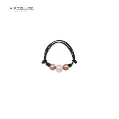 8436543830729 - VIPDELUXE SWAROVSKI PULSERA CUERO ROSA - JOYERÍA Y BISUTERÍA