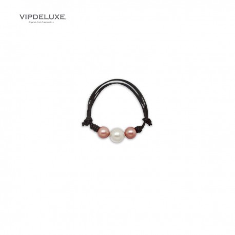 8436543830729 - VIPDELUXE SWAROVSKI PULSERA CUERO ROSA - JOYERÍA Y BISUTERÍA