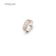 8436543833942 - VIPDELUXE SWAROVSKI ANILLO CLEOPATRA BAÑADO ORO ROSA - JOYERÍA Y BISUTERÍA