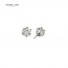 8436543831535 - VIPDELUXE SWAROVSKI PENDIENTES CRISTAL DORADO - JOYERÍA Y BISUTERÍA