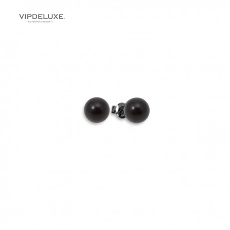 8436543830323 - VIPDELUXE SWAROVSKI PENDIENTES PERLAS NEGRAS - JOYERÍA Y BISUTERÍA