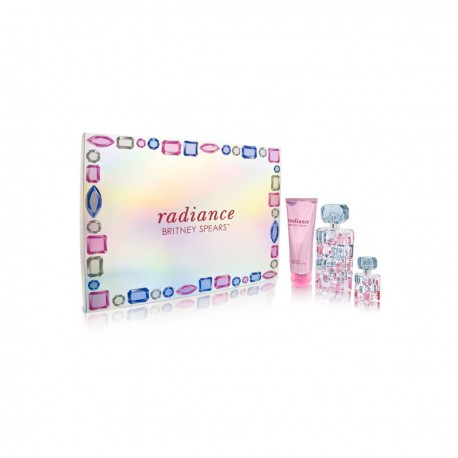 7193461414440 - BRITNEY SPEARS RADIANCE EAU DE PERFUME 50ML VAPORIZADOR + BODY 100ML+GEL 100ML - PERFUMES